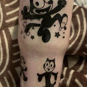 Felix the Cat  32oz Custom made hot/cold tumbler